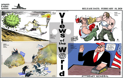 Views of the World on Wednesday February 19, 2020 Comic Strip