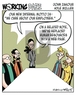 Working Daze on Monday August 1, 2005 Comic Strip