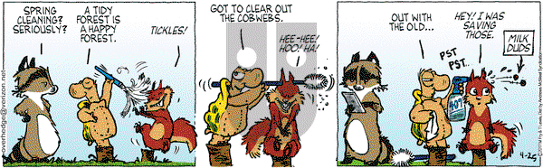 Over the Hedge on Tuesday April 25, 2017 Comic Strip