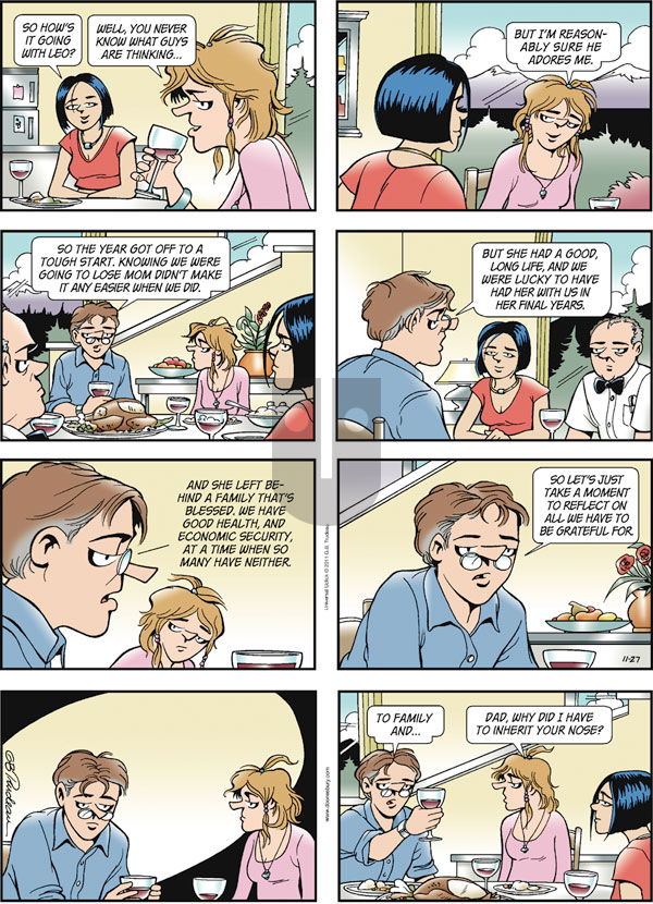 Doonesbury on Sunday November 27, 2011 Comic Strip