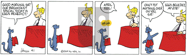 Arlo and Janis on Thursday April 1, 2004 Comic Strip