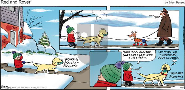 Red and Rover on Sunday December 31, 2017 Comic Strip