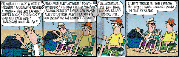 Monty on Monday August 4, 2014 Comic Strip
