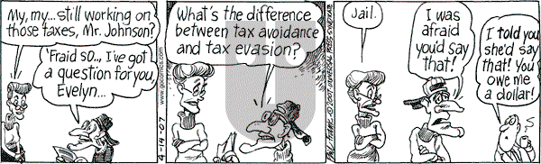 The Elderberries on Saturday April 14, 2007 Comic Strip