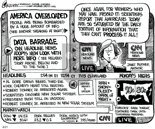 Stuart Carlson on Tuesday August 21, 2001 Comic Strip