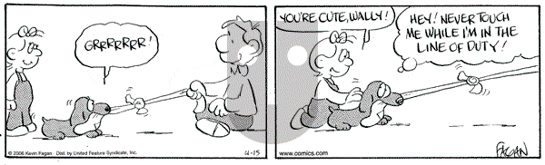Drabble on Saturday April 15, 2006 Comic Strip
