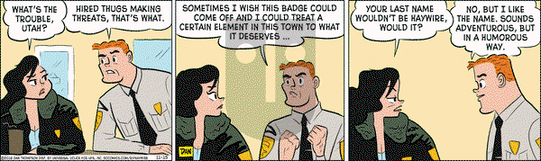 Rip Haywire on Tuesday November 15, 2016 Comic Strip