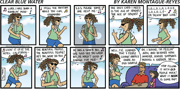 Clear Blue Water on Sunday November 26, 2006 Comic Strip