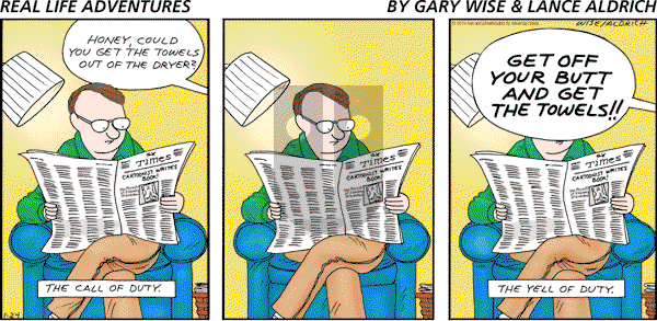 Real Life Adventures on Sunday January 24, 2010 Comic Strip