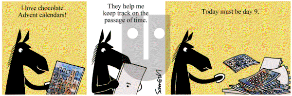 Dark Side of the Horse on Saturday December 9, 2017 Comic Strip