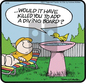 Ziggy on Thursday August 10, 2017 Comic Strip