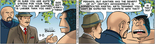 Alley Oop on Friday September 8, 2017 Comic Strip