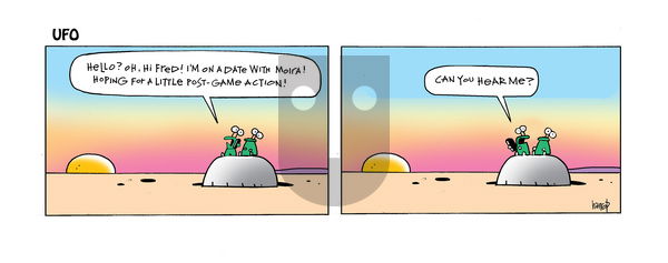 UFO on Sunday April 13, 2025 Comic Strip