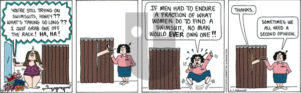 Cathy Classics - Monday June 7, 2010 Comic Strip