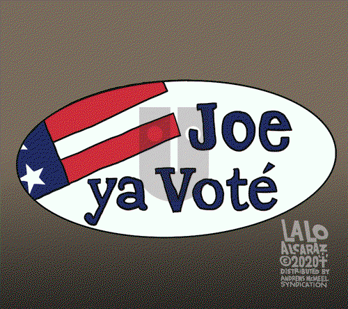 Lalo Alcaraz on Tuesday November 3, 2020 Comic Strip