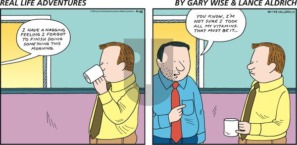 Real Life Adventures on Sunday April 28, 2019 Comic Strip
