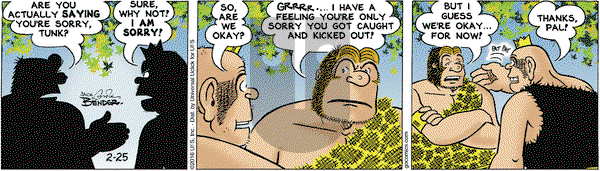 Alley Oop on Thursday February 25, 2016 Comic Strip