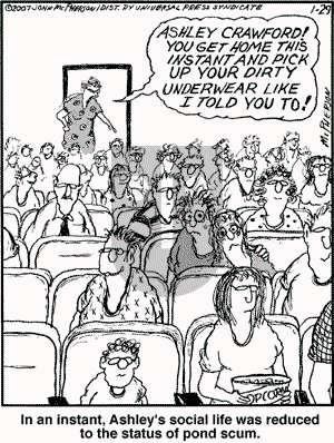 Close to Home on Monday January 29, 2007 Comic Strip