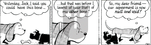 Fred Basset on Monday January 21, 2008 Comic Strip