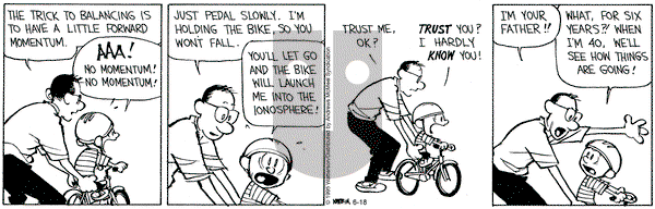 Calvin and Hobbes on 2025-06-18 Comic Strip