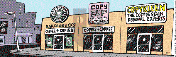 La Cucaracha on Monday April 27, 2009 Comic Strip
