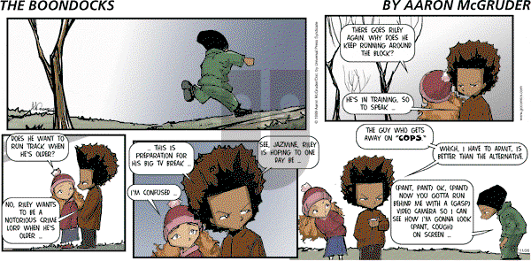 The Boondocks on Sunday June 29, 2014 Comic Strip