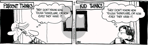 The Buckets on Friday February 1, 2008 Comic Strip