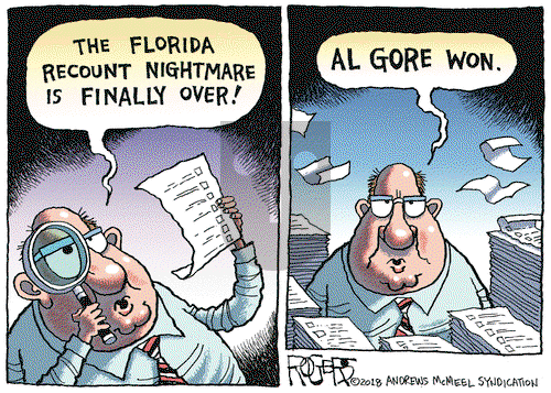 Rob Rogers on Thursday November 15, 2018 Comic Strip