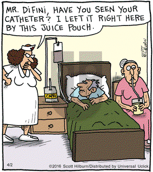 The Argyle Sweater on Saturday April 2, 2016 Comic Strip