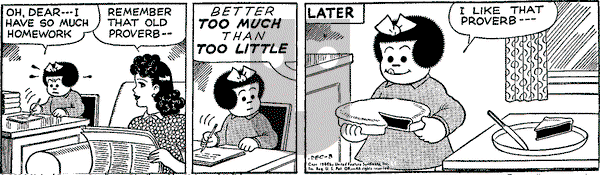 Nancy Classics on Saturday December 3, 2016 Comic Strip