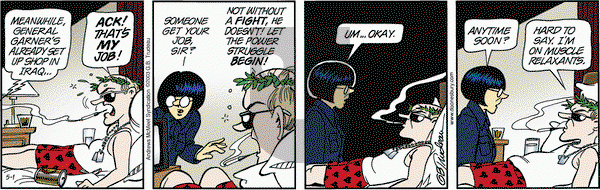 Doonesbury on Thursday May 1, 2025 Comic Strip