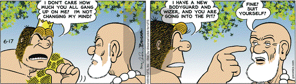 Alley Oop on Friday June 17, 2016 Comic Strip