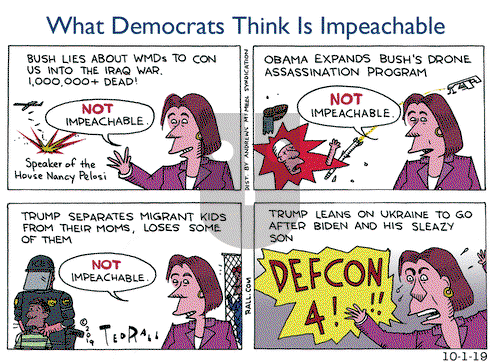 Ted Rall on Tuesday October 1, 2019 Comic Strip