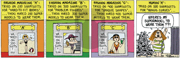 Cathy Classics on Thursday June 3, 1999 Comic Strip