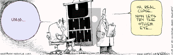 Non Sequitur on Saturday October 18, 2003 Comic Strip