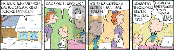 Drabble on Monday January 9, 2017 Comic Strip