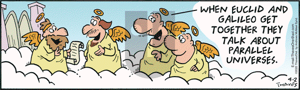 Frank and Ernest on Thursday April 2, 2020 Comic Strip