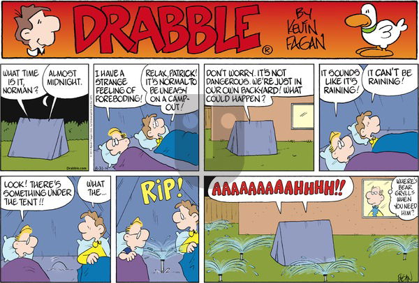 Drabble on Sunday August 31, 2014 Comic Strip