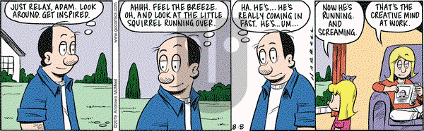Adam@Home on Thursday August 8, 2019 Comic Strip