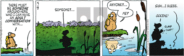 Over the Hedge on Wednesday May 7, 2014 Comic Strip