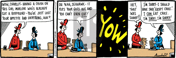 Overboard on Saturday March 3, 2001 Comic Strip