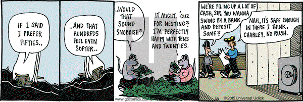 Overboard on Tuesday March 3, 2015 Comic Strip