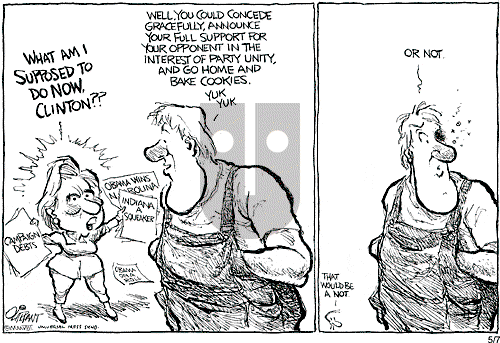Pat Oliphant on Wednesday May 7, 2008 Comic Strip