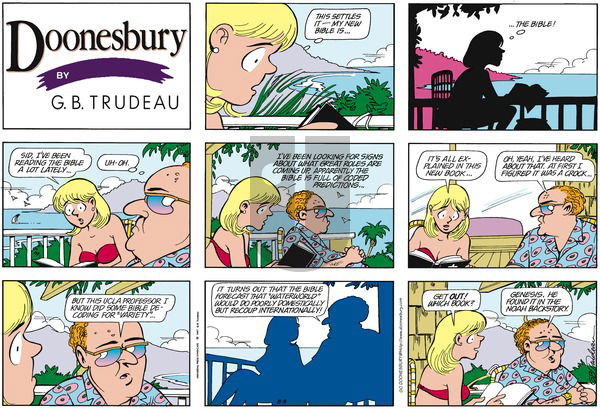 Doonesbury on Sunday August 3, 1997 Comic Strip