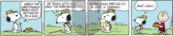 Peanuts on Wednesday May 10, 2000 Comic Strip