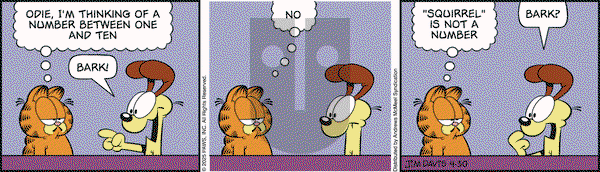Garfield on Wednesday April 30, 2025 Comic Strip