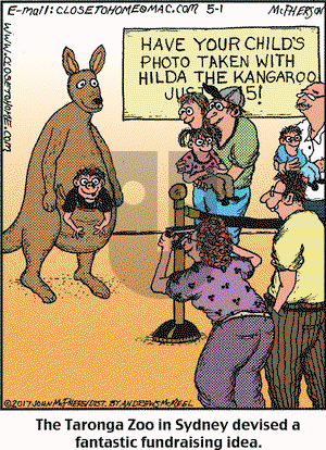 Close to Home on Monday May 1, 2017 Comic Strip