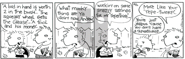 Soup to Nutz - Old on Thursday January 17, 2002 Comic Strip