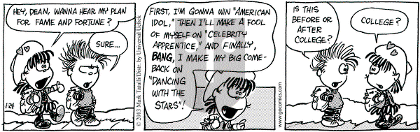 Heart of the City on Thursday January 24, 2013 Comic Strip