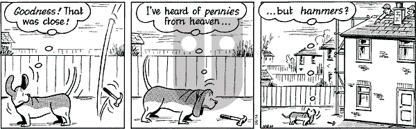 Fred Basset on Saturday June 14, 2003 Comic Strip